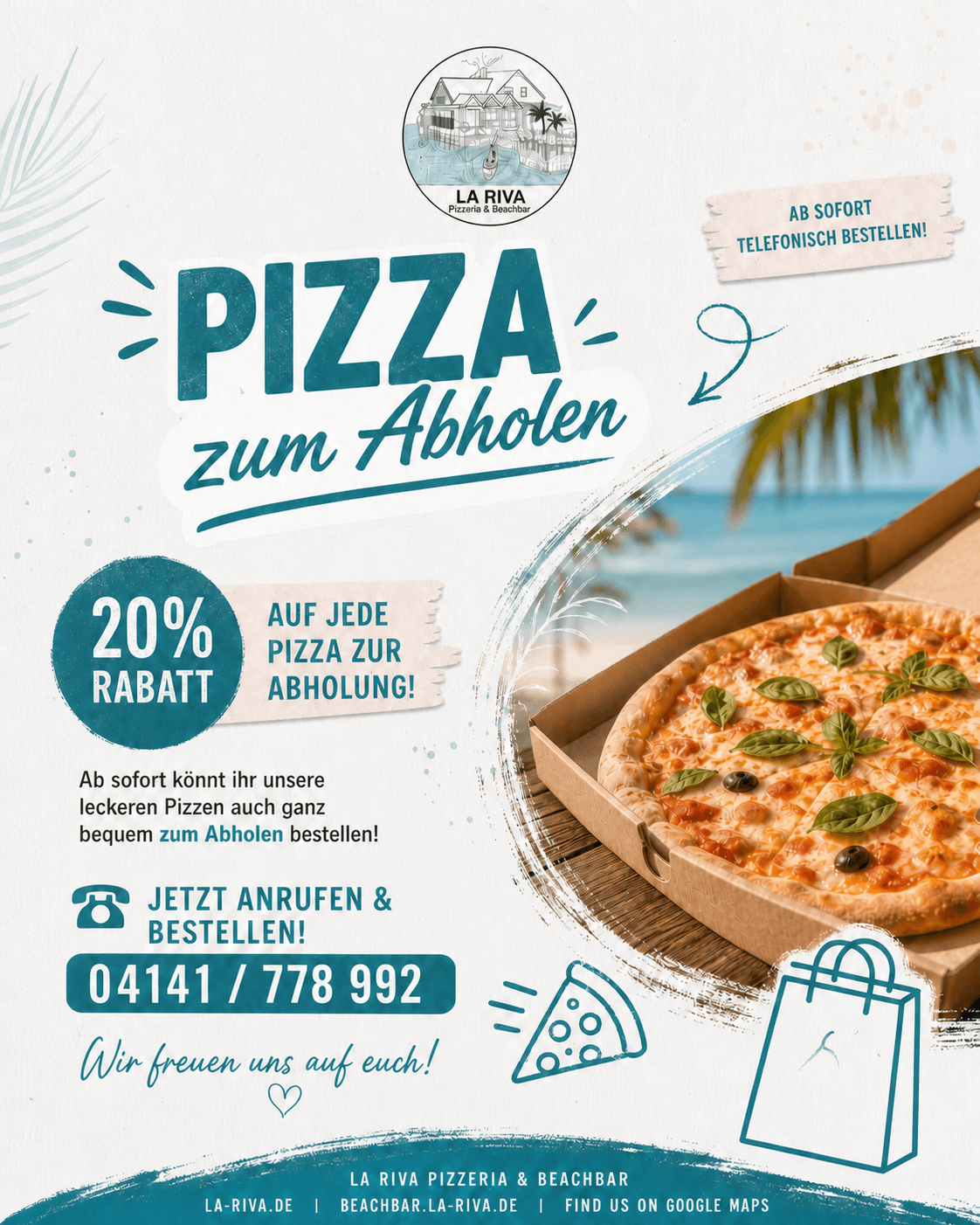 La Riva Restaurant Pizza zum abholen